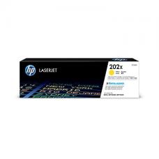 Genuine HP CF502X (202X) Toner Yellow / 2,500 Pages