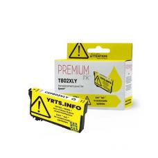 Compatible Epson T802XL (T802XL420) Jaune HY (HD)