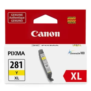 Original Canon CLI-281 XLY Jaune  / Pigment