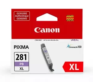 Original Canon CLI-281 XLPB Photo Cyan / Pigment