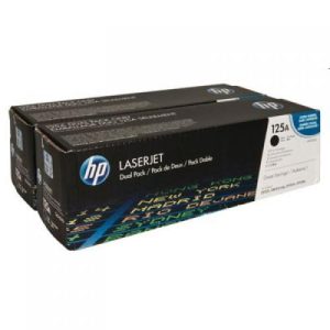 Originale HP CB540AD (125A) Toner / 2 X Noir