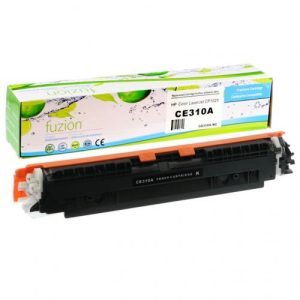 Compatible HP CE310A (126A) Toner Noir Fuzion