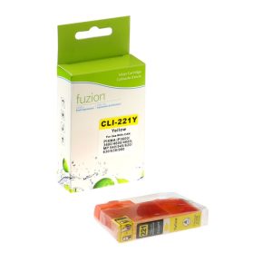Compatible Canon CLI-221 Y Jaune Fuzion (HD)