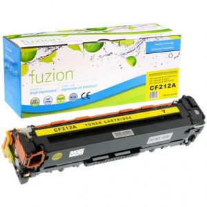 Compatible HP CF212A Toner Jaune Fuzion