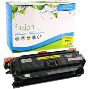Compatible HP CF332A Toner Jaune Fuzion