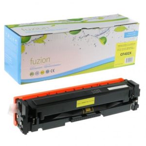 Compatible HP CF402X Toner Jaune Fuzion