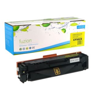 Compatible HP CF502X (202X) Toner Jaune Fuzion