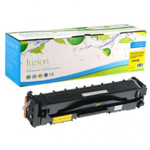 Compatible HP CF512A Toner Jaune Fuzion