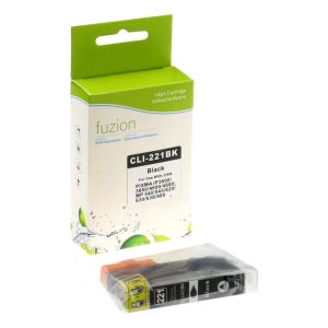 Compatible Canon CLI-221 BK Noir Fuzion (HD)
