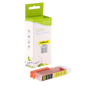 Compatible Canon CLI-281 XXL Y, 1982C001 Jaune Fuzion (HD)
