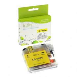 Compatible Brother LC103 XL Jaune Fuzion
