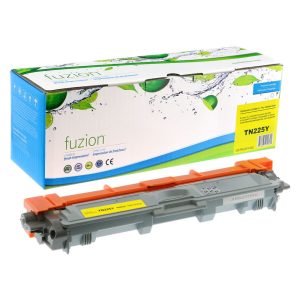 Compatible Brother TN-225 Jaune Fuzion