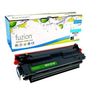 Recyclée HP W2121X (212X) Toner Cyan Fuzion