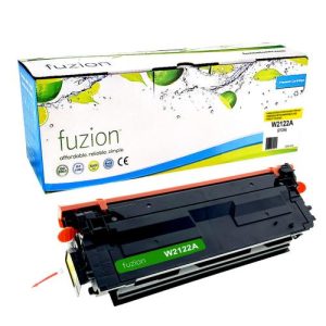 Recyclée HP W2122A (212A) Toner Yellow Fuzion