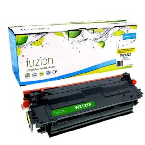 Recyclée HP W2122X (212X) Toner Yellow Fuzion