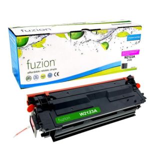 Recyclée HP W2123A (212A) Toner magenta Fuzion