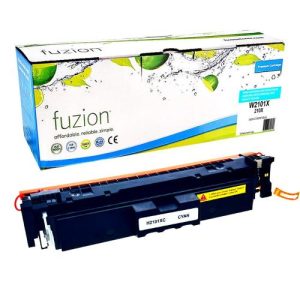 Compatible HP W2101X (210X) Toner Cyan Fuzion