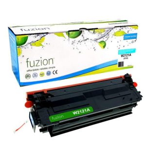Recyclée HP W2121A (212A) Toner Cyan Fuzion