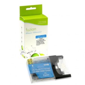 Compatible Brother LC75 XL Cyan Fuzion (HD)