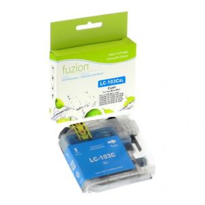 Compatible Brother LC103 XL Cyan Fuzion