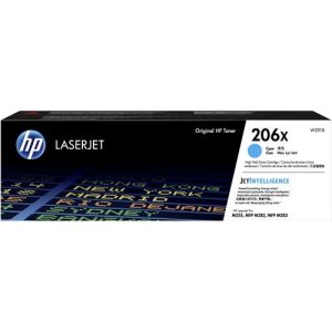 Genuine HP W2111X (206X) Toner Cyan Fuzion