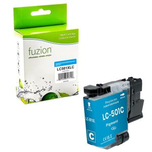 Compatible Brother LC-501 XLC Cyan Fuzion