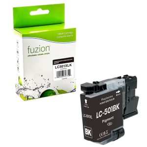 Compatible Brother LC-501 XLK Noir Fuzion